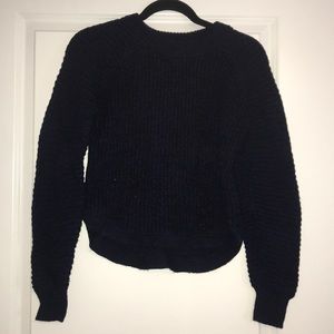 Aritizia blue and black sweater